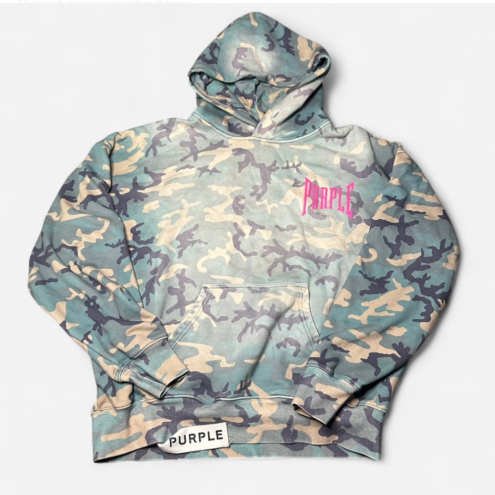 PURPLE Brand Camo Hoodie